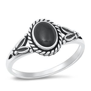 Silver Stone Ring