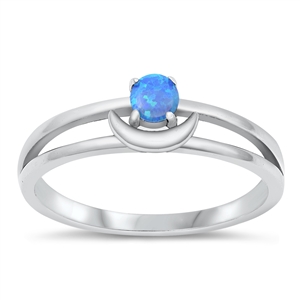 Silver Lab Opal Ring