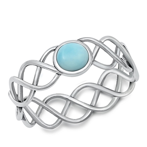 Silver Stone Ring