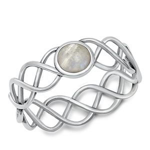 Silver Stone Ring