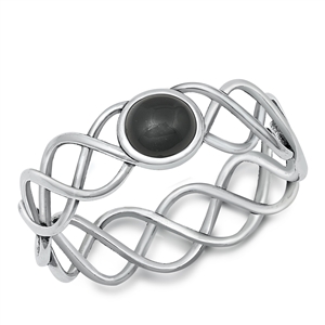 Silver Stone Ring