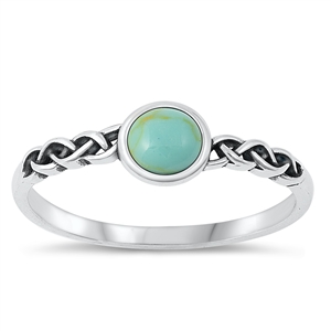 Silver Stone Ring