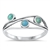 Silver Stone Ring