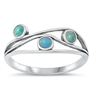 Silver Stone Ring