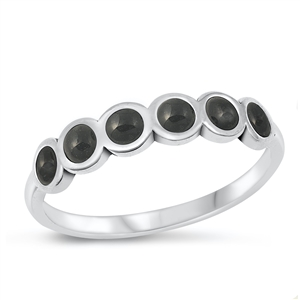 Silver Stone Ring