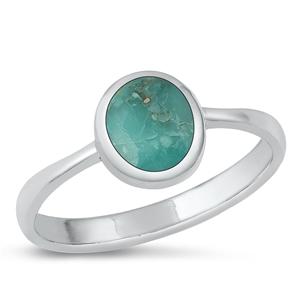 Silver Stone Ring