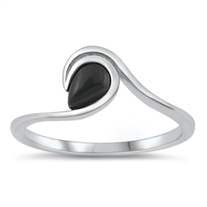 Silver Stone Ring