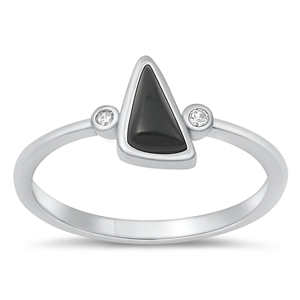 Silver Stone Ring