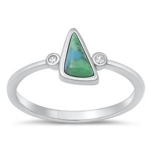 Silver Stone Ring