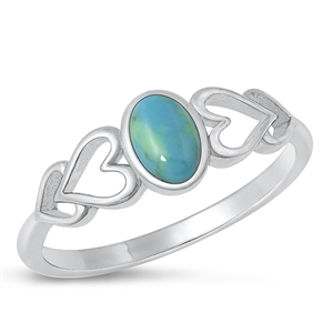 Silver Stone Ring