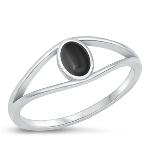 Silver Stone Ring