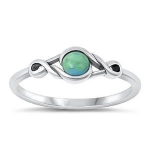 Silver Stone Ring