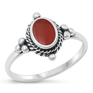 Silver Stone Ring