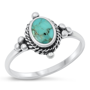 Silver Stone Ring