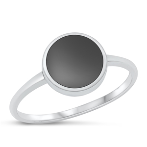 Silver Stone Ring