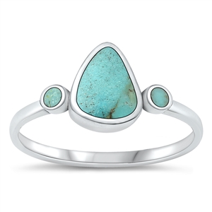 Silver Stone Ring