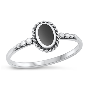 Silver Stone Ring