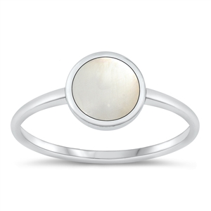 Silver Stone Ring