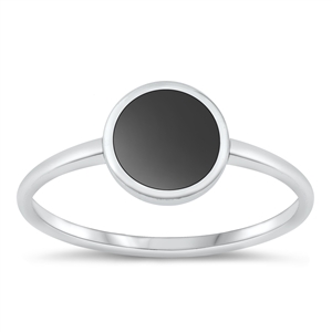 Silver Stone Ring