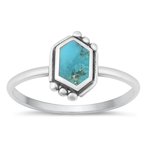 Silver Stone Ring