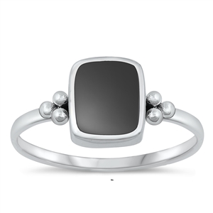 Silver Stone Ring