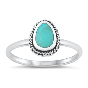 Silver Stone Ring