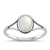 Silver Stone Ring