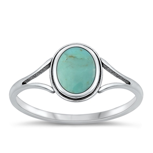 Silver Stone Ring