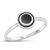 Silver Stone Ring