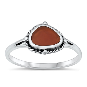 Silver Stone Ring