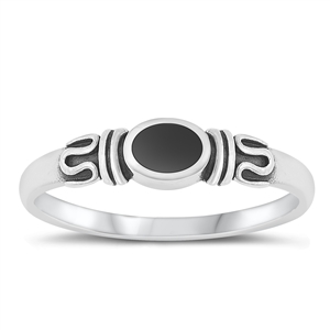 Silver Stone Ring