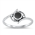 Silver Stone Ring