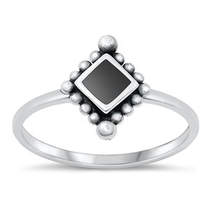 Silver Stone Ring