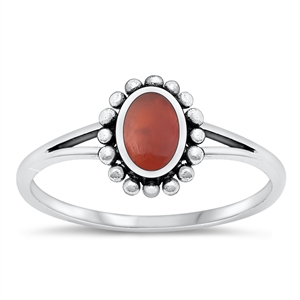 Silver Stone Ring