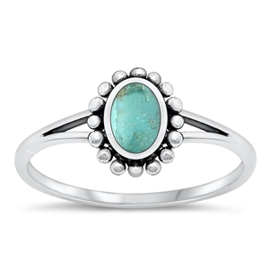 Silver Stone Ring