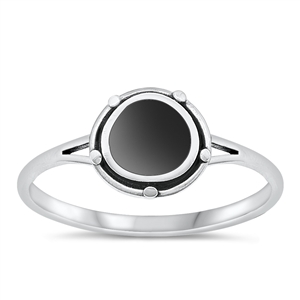 Silver Stone Ring