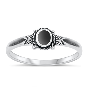 Silver Stone Ring