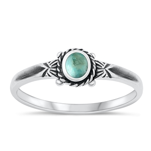 Silver Stone Ring