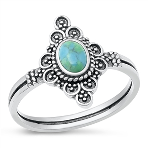 Silver Stone Ring