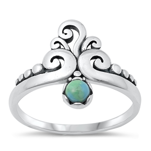 Silver Stone Ring