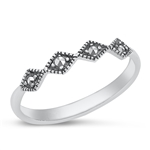 Silver Marcasite Ring