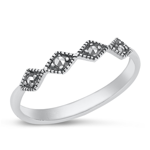 Silver Marcasite Ring