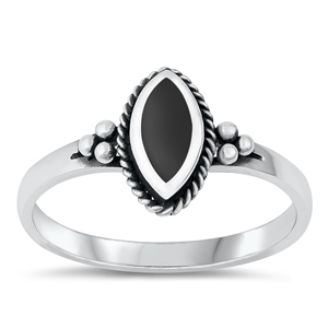 Silver Stone Ring