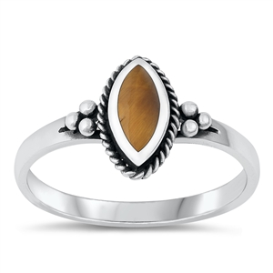 Silver Stone Ring