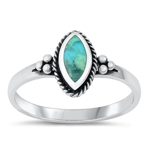 Silver Stone Ring