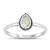 Silver Stone Ring