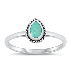 Silver Stone Ring