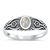 Silver Stone Ring