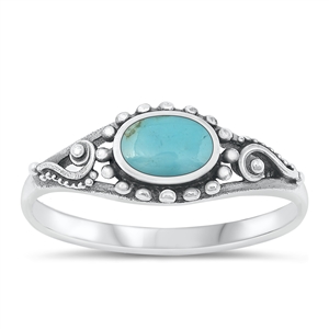 Silver Stone Ring