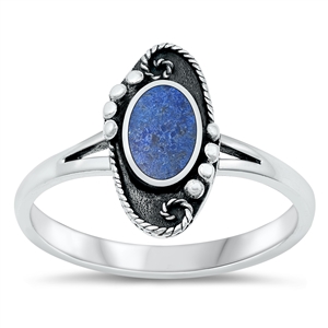 Silver Stone Ring